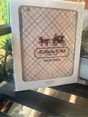 Coach Tattersall iPad Cover Coach Decor